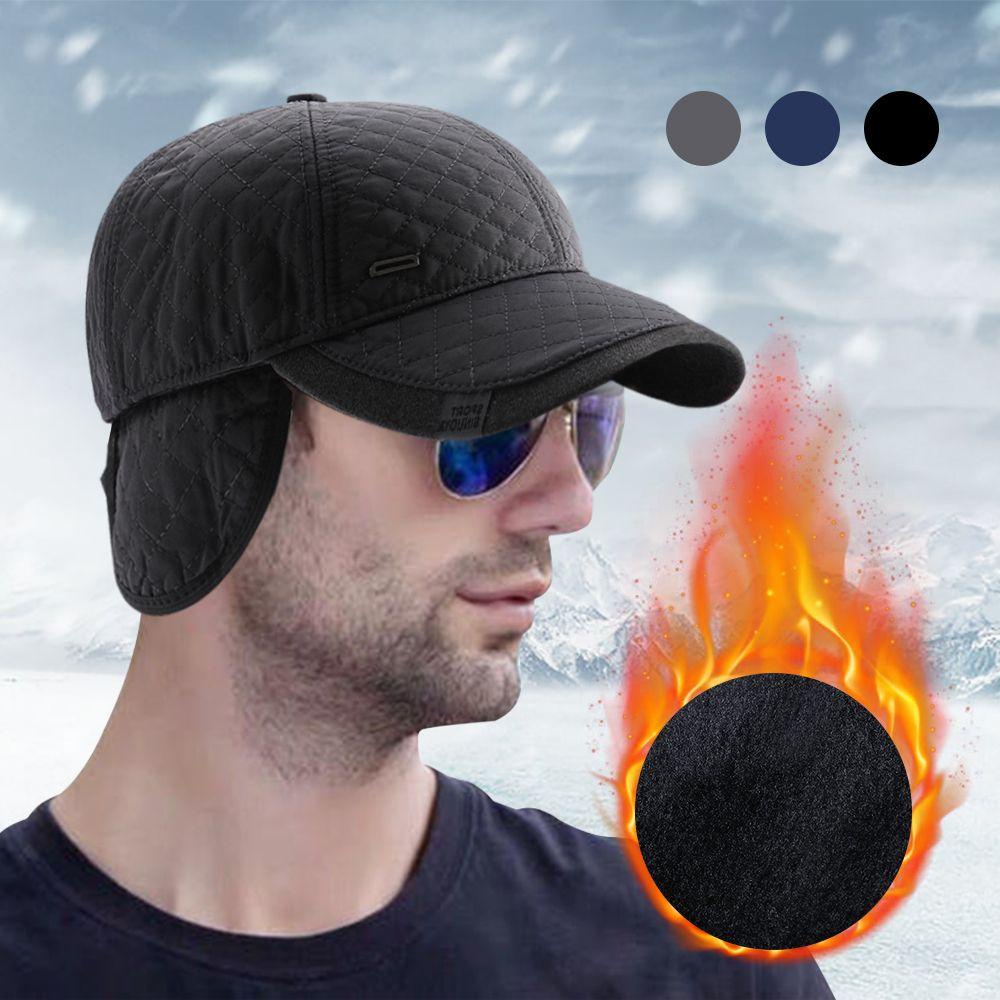 Mũ Lưỡi Trai Vải Nhung Thời Trang Cho Nam Trung Niên