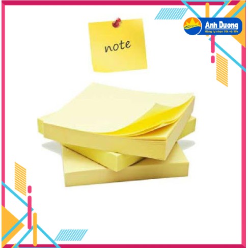 Giấy nhớ,giấy note màu vàng