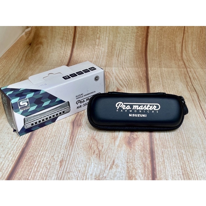 Kèn harmonica 10 lỗ Diatonic Suzuki ProMaster Mr-350
