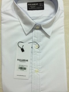 SƠ MI TAY NGẮN PULL & BEAR LỤA