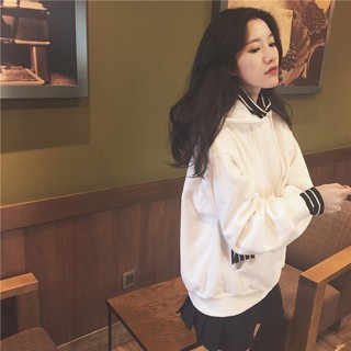 (ORDER)(CÓ ẢNH THẬT) Áo hoodie cổ sọc