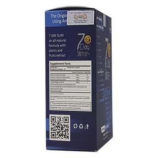 [XẢ KHO] 7 Day Slim - Giảm cân chuẩn Mỹ, check code điện tử trên website