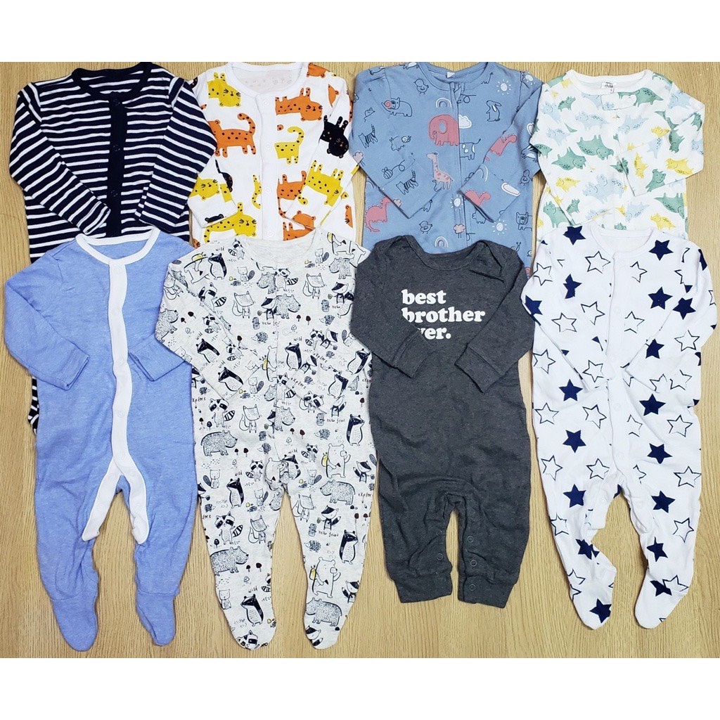 Body ngủ/ Body dài/ Bodysleep Carter dư xịn cho bé trai ~ Bigbaby Shop
