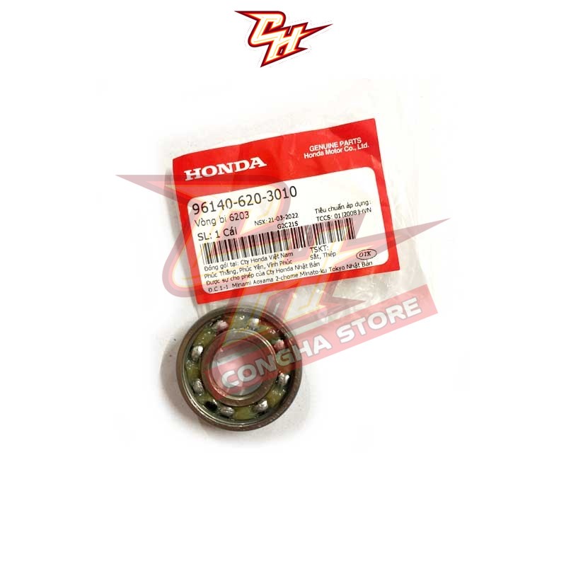 (961406203010)Vòng bi 6203 HONDA Dream 100 / Future 1 / Neo / X / Wave anpha / Alpha + / Rsx / S (9B 1B)