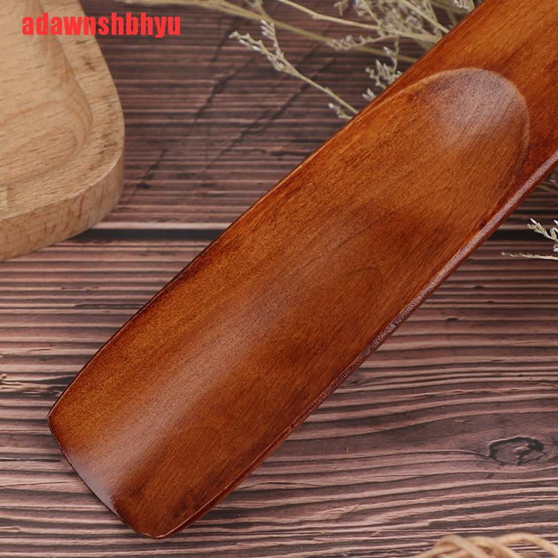 [adawnshbhyu] 1 Chiếc Giày Bằng Gỗ Tự Nhiên Màu Trơn