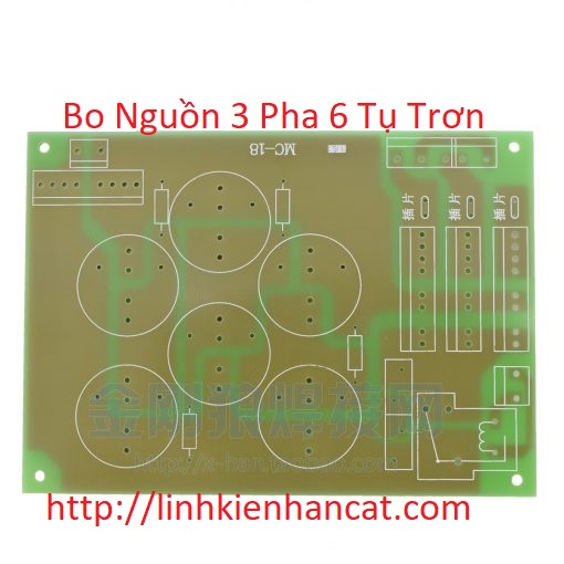 Bo Nguồn 3 Pha 6 Tụ Trơn