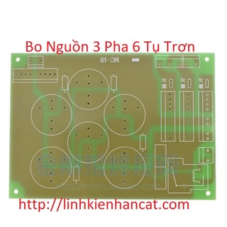 Bo nguồn 3 pha 6 tụ trơn