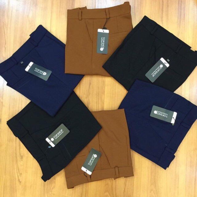 Quần baggy vải topshop công sở VNXK ( ảnh thật)