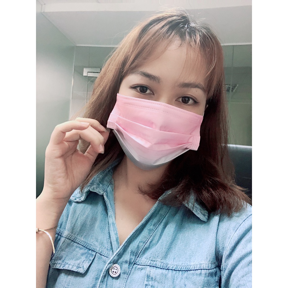 [Có Sẵn] Combo 10 cái Khẩu Trang Cầu Vồng 13 màu