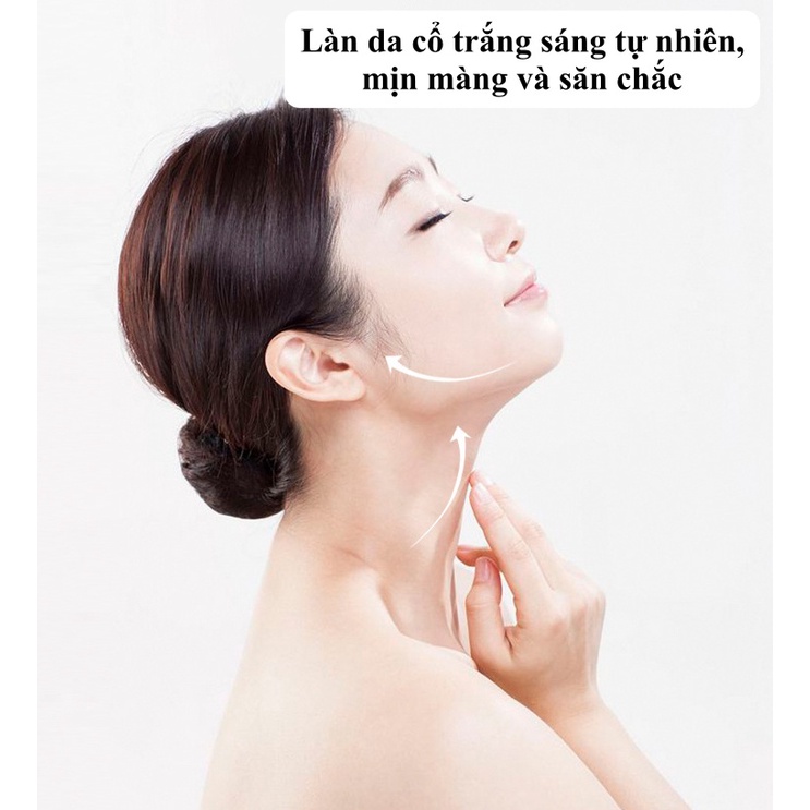 Kem dưỡng trắng vùng da cổ giúp dưỡng ẩm, làm sáng và đều màu da cổ, giảm các vết xỉn màu, ngăn ngừa lão hóa SPT110006