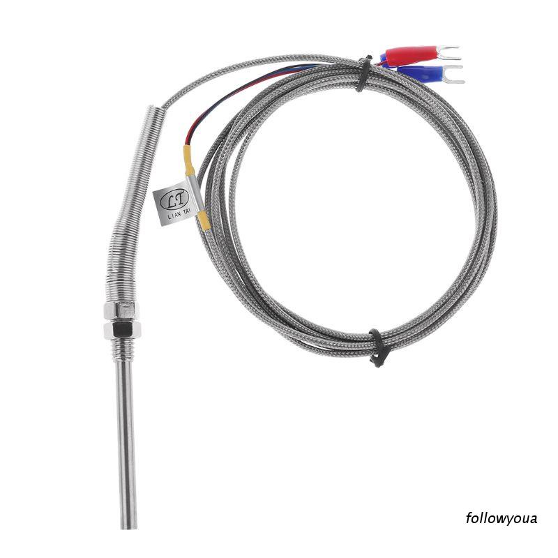 Dây Cảm Biến Cặp Nhiệt 2m PT100 5mmx50mm 3 Dây 0-400C