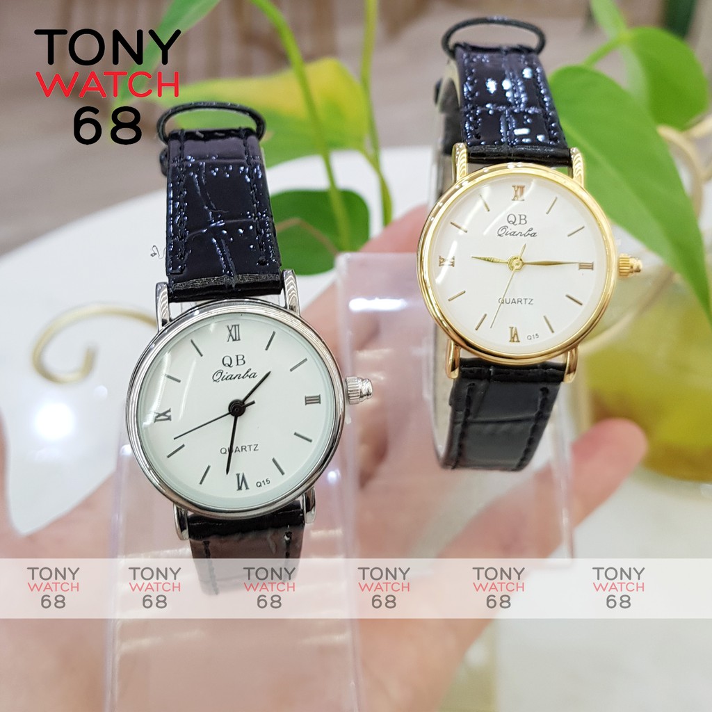 Đồng hồ nữ chính hãng QB dây da đeo tay chống nước thời trang giá rẻ | BigBuy360 - bigbuy360.vn