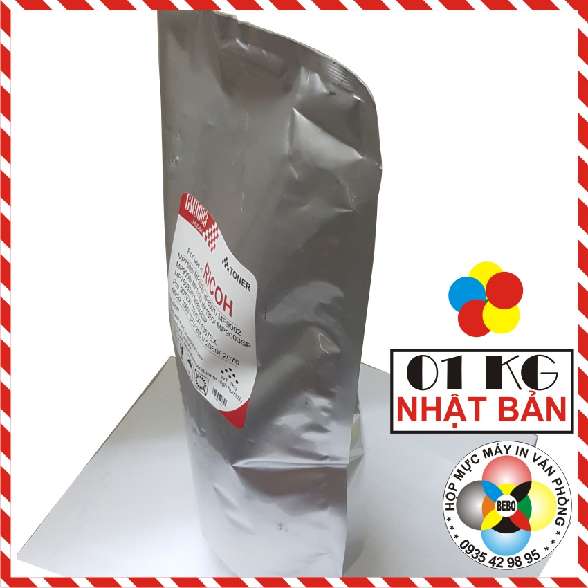 Mực máy Photocopy Ricoh Aficio MP 7000, 7001, 7500, 7502, 7503, 8000, 8001, 9002, 9003, Gói 01 KG.