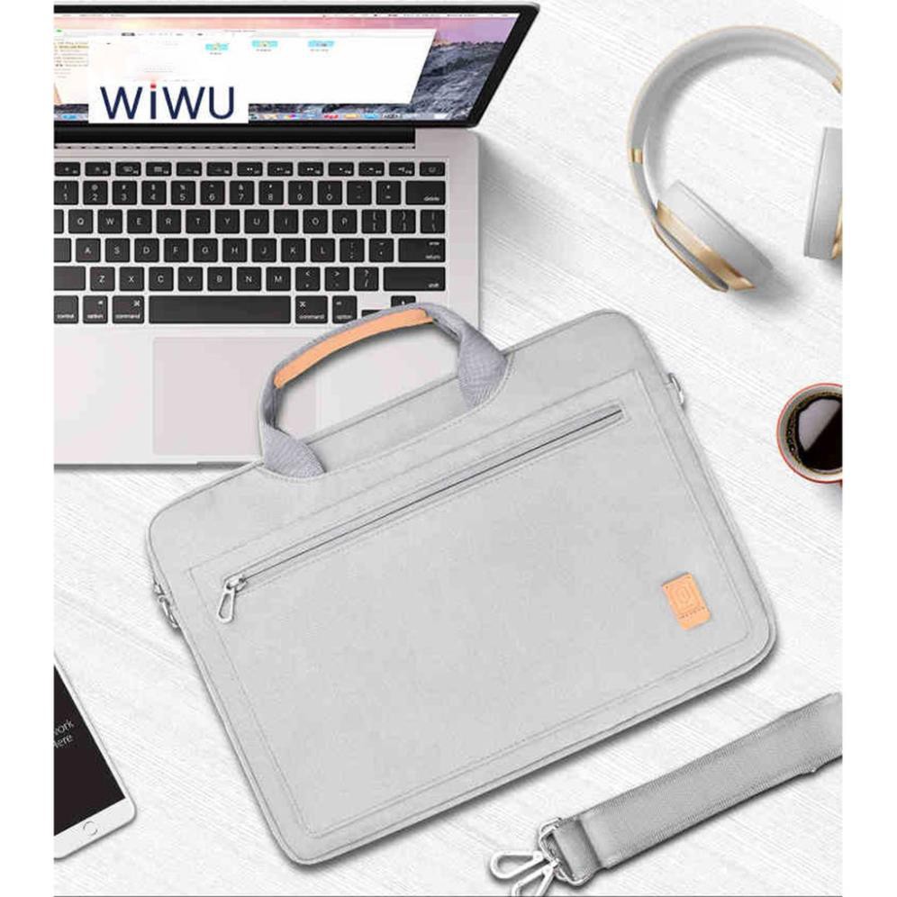 Túi Wiwu Pioneer Shoulder for Laptop/ UltraBook màu xám 13/15in