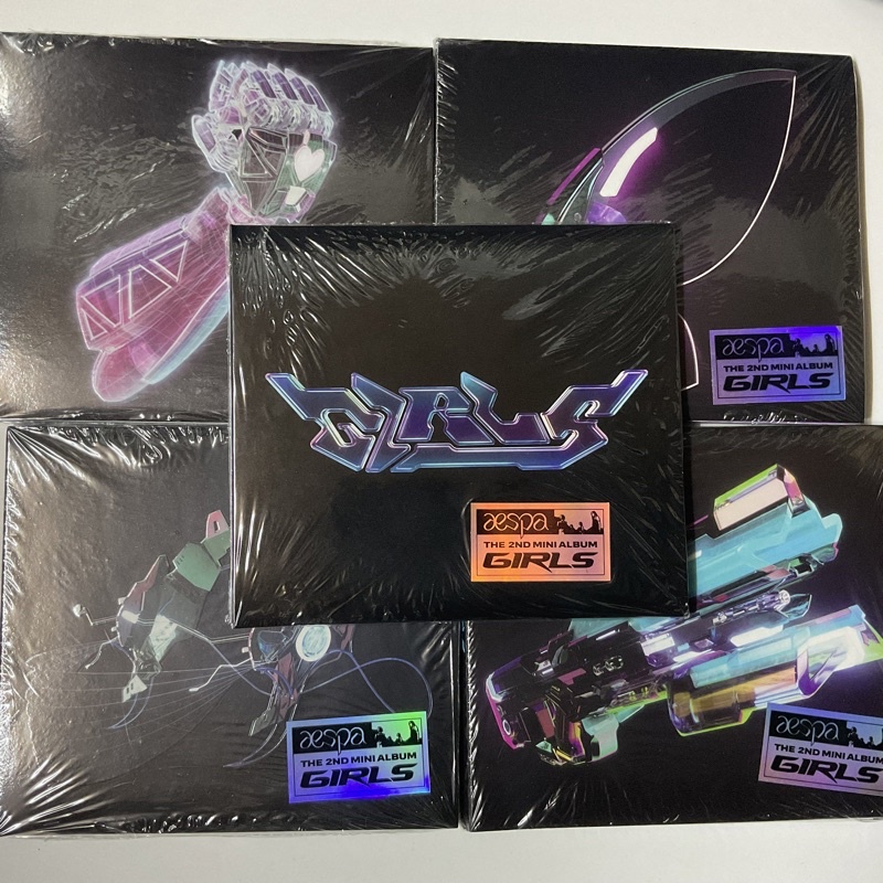 Bộ ảnh thẻ aespa GIRLS Digipack
