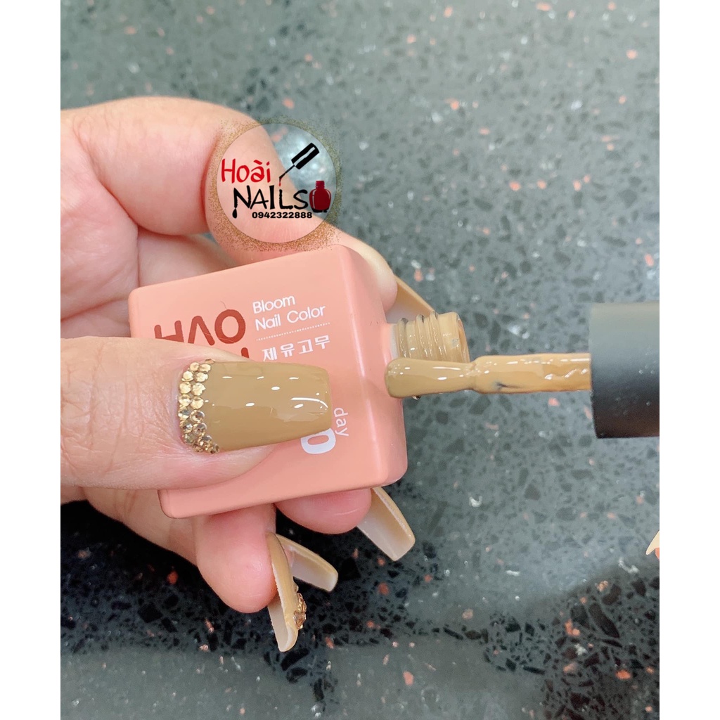 sơn gel màu nude siêu tôn da