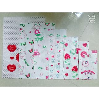 1kg túi xốp in hình (Giao mẫu ngẫu nhiên) - Túi xốp đóng hàng, túi xốp gói hàng