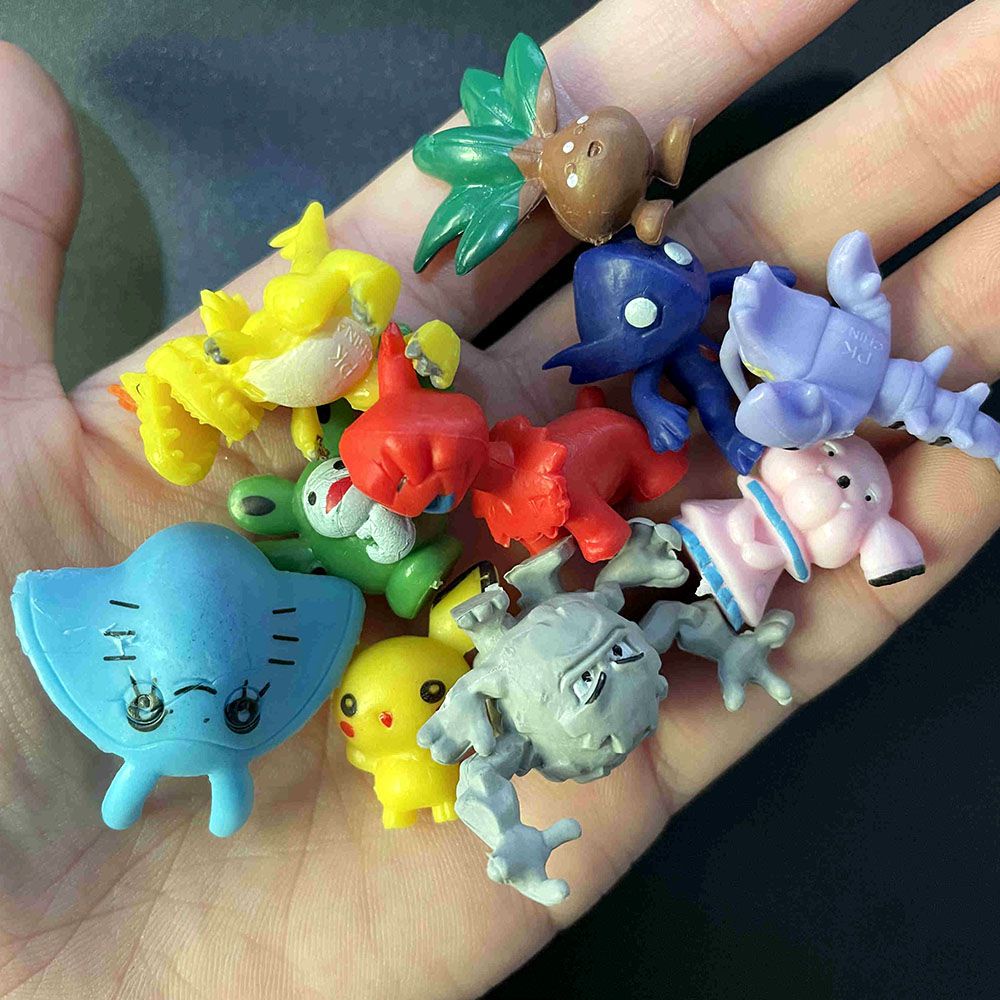 Set 24 Mô Hình Nhân Vật Pokemon 2-3cm Dễ Thương Dành Cho Các Bé