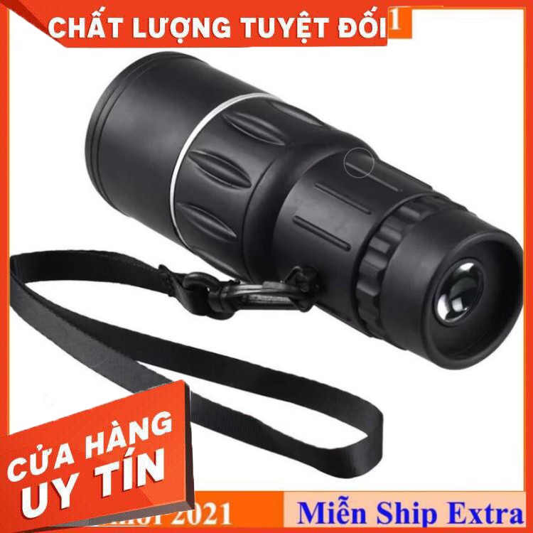 HÀNG CAO CẤP -  [ Xả kho tết] Ống nhòm 1 mắt, ống ngắm Bushnell 16x52 (Đen) - Chính hãng bảo hành 1 đổi 1  - Hàng Cao Cấ