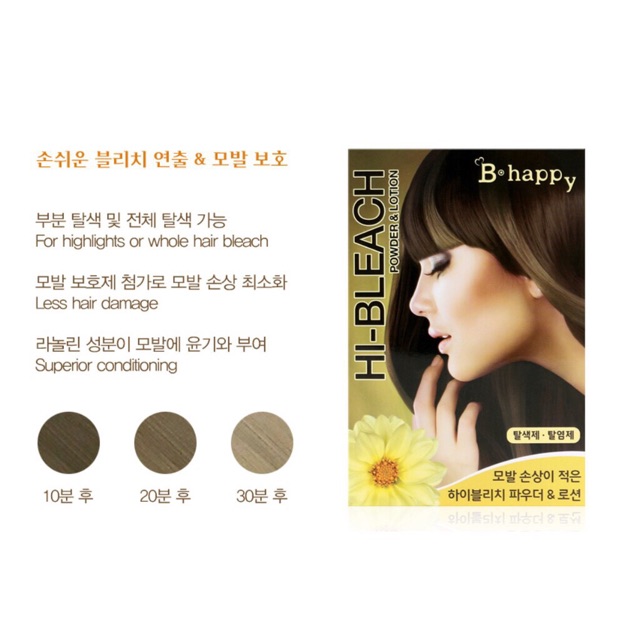 Thuốc tẩy tóc có dưỡng chất mượt tóc B-Happy Sewha | BigBuy360 - bigbuy360.vn