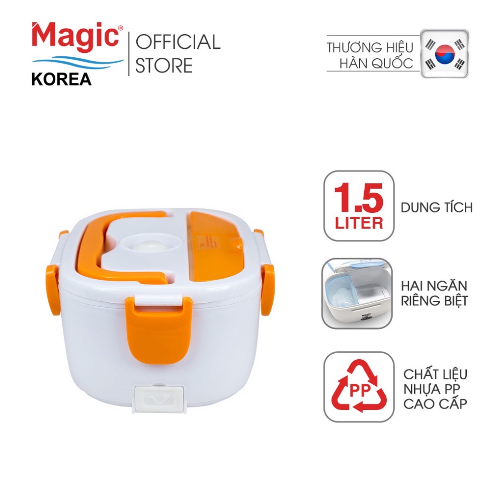 Hộp cơm điện hâm nóng Magic Korea A03 (Cam)