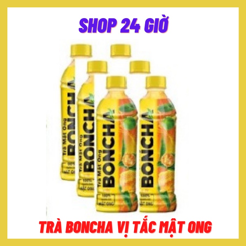 Trà TẮC Mật Ong BONCHA 1 Lốc 6 Chai