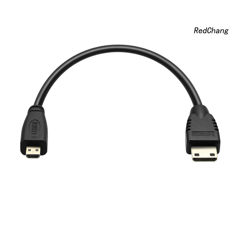 Cáp chuyển đổi từ HD 1080P Mini sang cổng cắm micro HDMI 0.3m/1m/1.8m&lt;br&gt;Cho HDTV