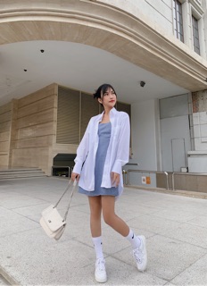 ÁO SƠ MI BẠN TRAI FORM RỘNG