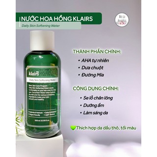 Toner KLAIRS DAILY SKIN WATER