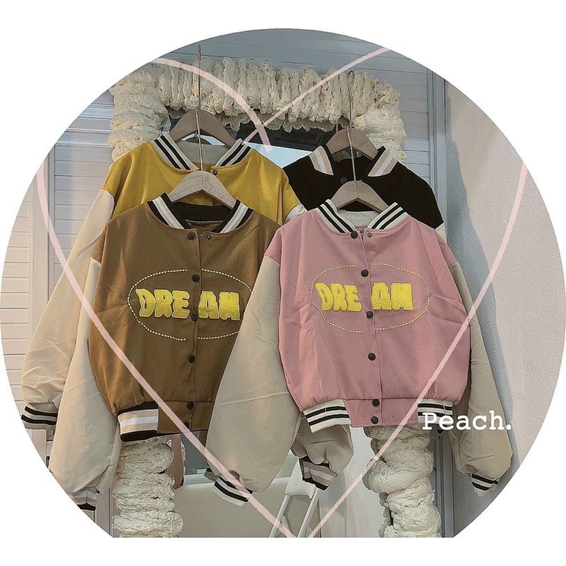 Khoác da lộn croptop QC 2 lớp