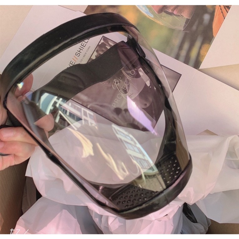 Mặt Nạ Kính Bảo Vệ Mặt. Acrylic Trong Suốt❤️FREESHIP🔥 ,Kính Chống Giọt Bắn Kính Bảo Hộ,Chống Bụi, Lỗ Thoát kh
