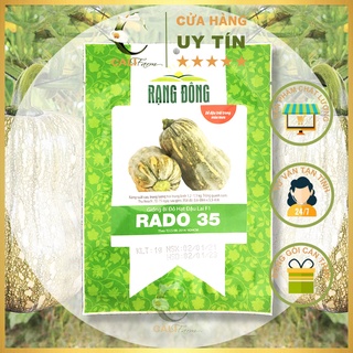 Hạt giống Bí Đỏ Hạt Đậu Lai F1Rado 35 Siêu Trái, Năng Suất Cao 1gr
