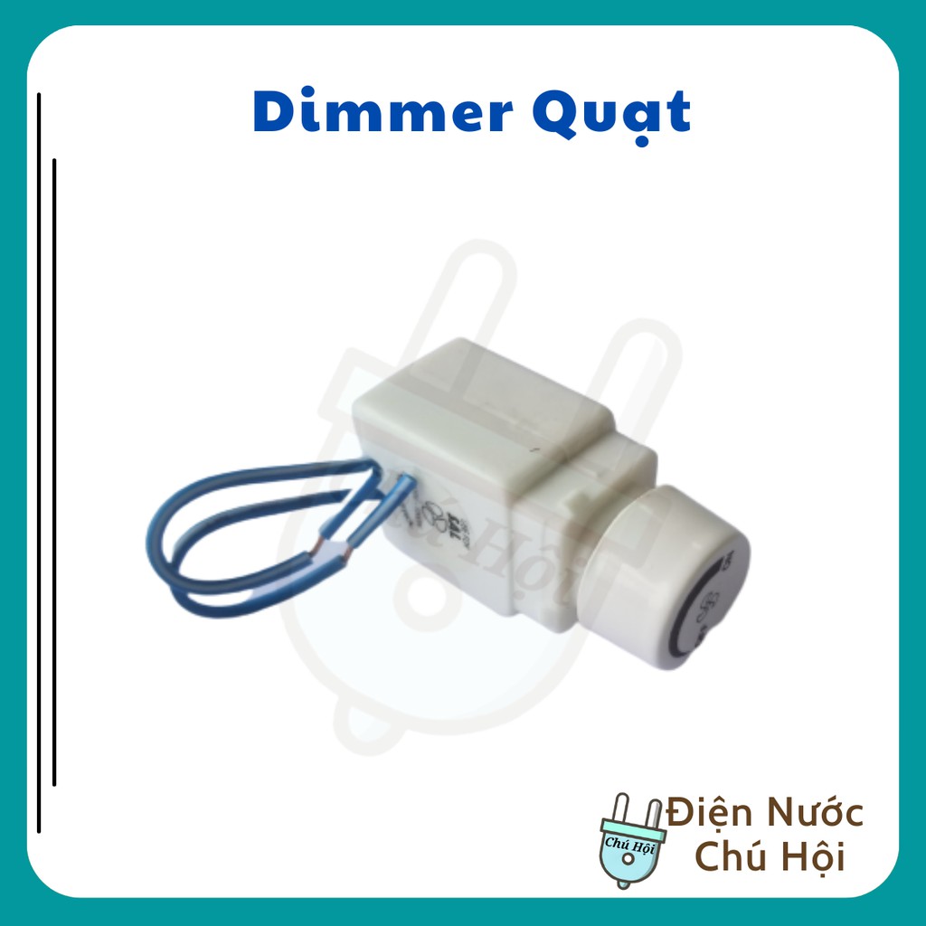 Dimmer Quạt 1000W 220V Bulim chiết áp quạt trần ASIA Điện nước chú Hội
