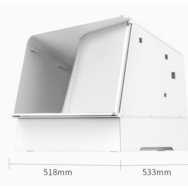 PETKIT WHITE VILLA - Nhà Vệ Sinh Khử Mùi Tự Động Gồm Pura Air Cho Mèo Beopethouse