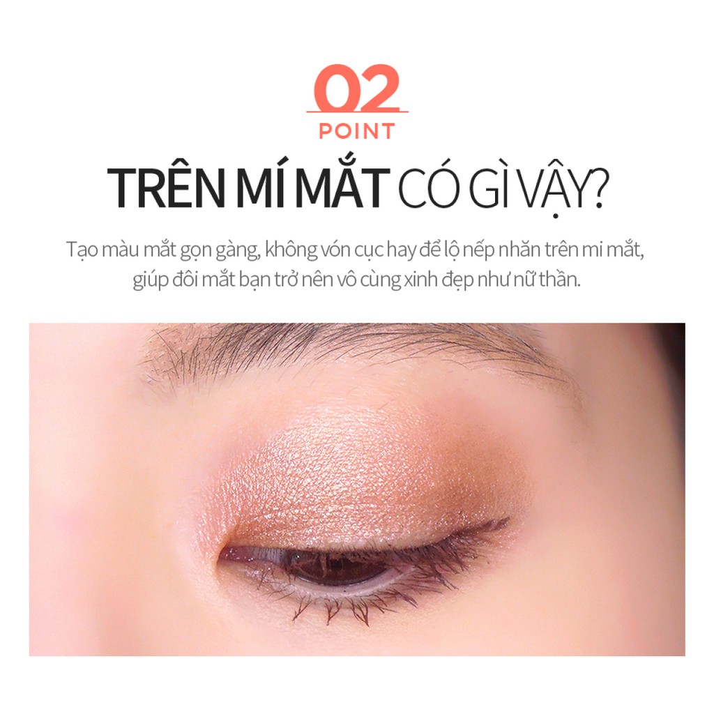 Phấn Mắt Lime Color & Eyes Single Shadow 1.4g (Nhũ Ít)