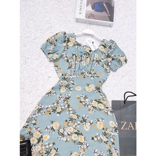 bán sỉ VÁY HOA DÚM NGỰC ĐAI EO🌷