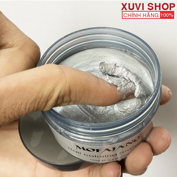 Sáp Vuốt Nhuộm Tóc Màu Xám Khói Cao Cấp MOFAJANG Nhật Bản 120g Chính Hãng Đổi Màu Tạm Thời - XUVI SHOP | BigBuy360 - bigbuy360.vn