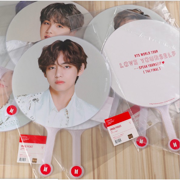Quạt IMAGE PICKET Bangtan Goods Final Bangtan có đầy đủ tem