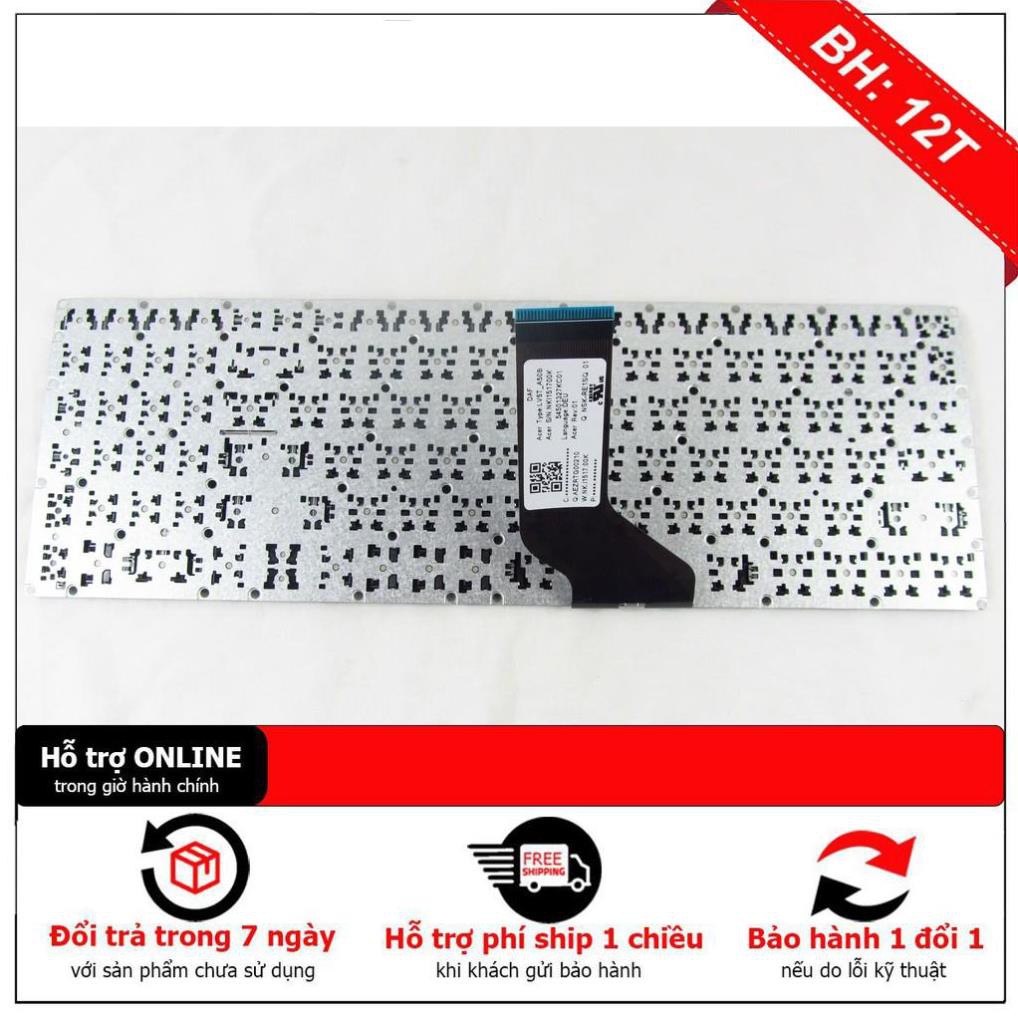 Bàn phím Laptop Acer Aspire E5-532 E5-722 E5-772 E5-532G E5-574 E5-575 E5-575G E5-576 E5-575T F5-771