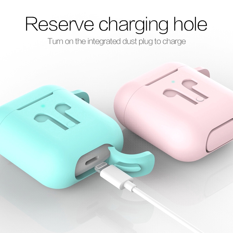 Vỏ bảo vệ hộp sạc tai nghe Airpods 1/2 | BigBuy360 - bigbuy360.vn