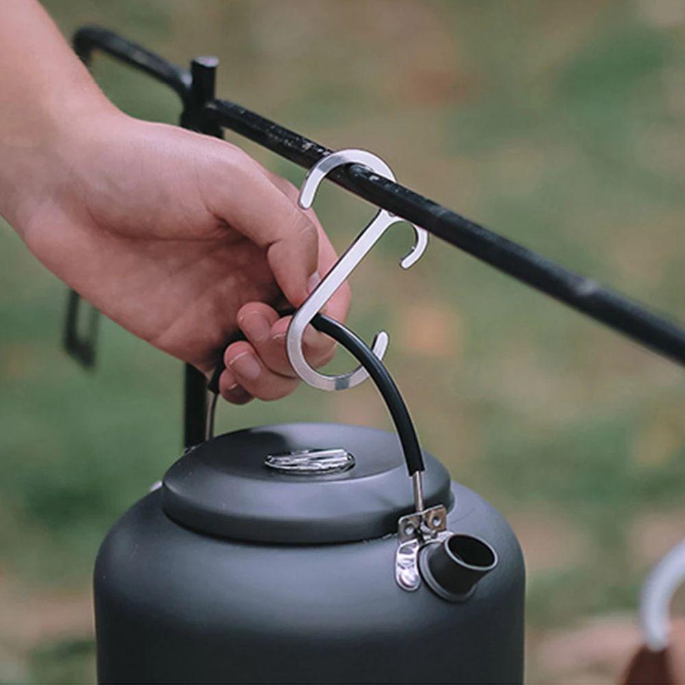 Norman Móc Treo Đồ Hình Chữ S Bằng Thép Không Gỉ Gọn Nhẹ Cho Cắm Trại