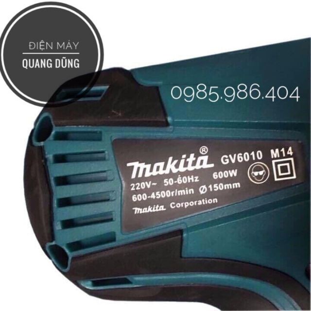 Máy đánh bóng ô tô MAKITA GV6010 6 cấp độ - Máy đánh bóng ô tô, xe máy Mini