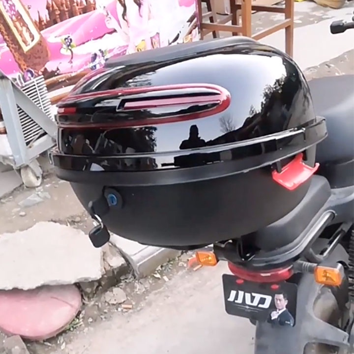 Thùng Đựng Đồ Gắn Đuôi Xe Đạp Điện Tặng Kèm BAGA - PKXM