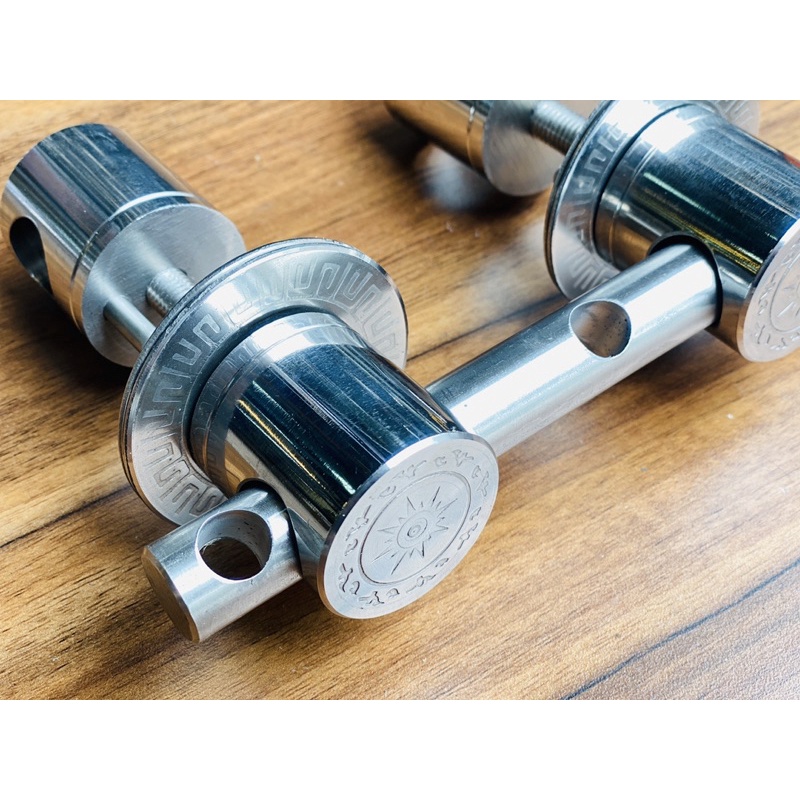 Bộ khóa truỳ inox, đấm chùy inox 304, Then trùy cài cửa - hoạ tiết ngôi sao