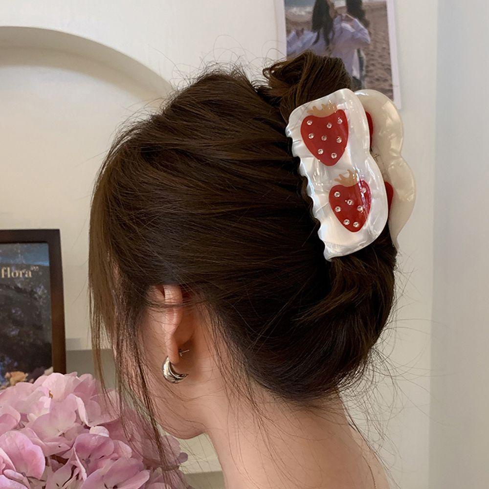 Kẹp Tóc Hình Trái Cây Phong Cách Hàn Quốc Dễ Thương Dành Cho Nữ