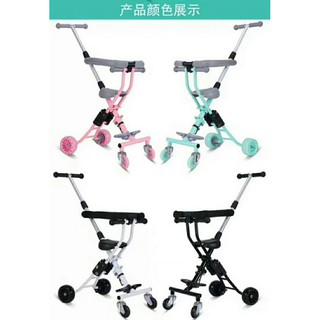 XE ĐẨY SIÊU THỊ GẤP GỌN 4 BÁNH