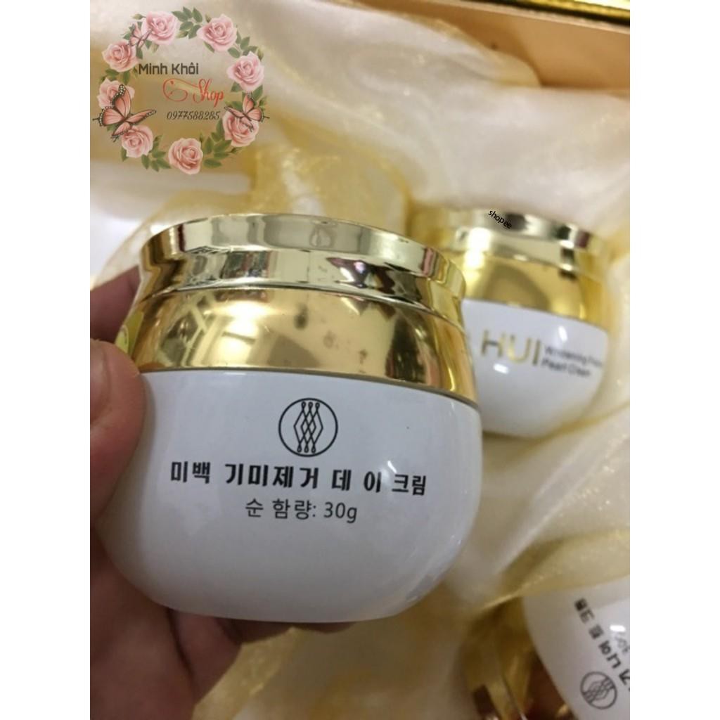 Bộ mỹ phẩm OHUI cao cấp Hàn Quốc (Bộ 5 sản phẩm ngăn ngừa nám, tàn nhang, làm trắng da )