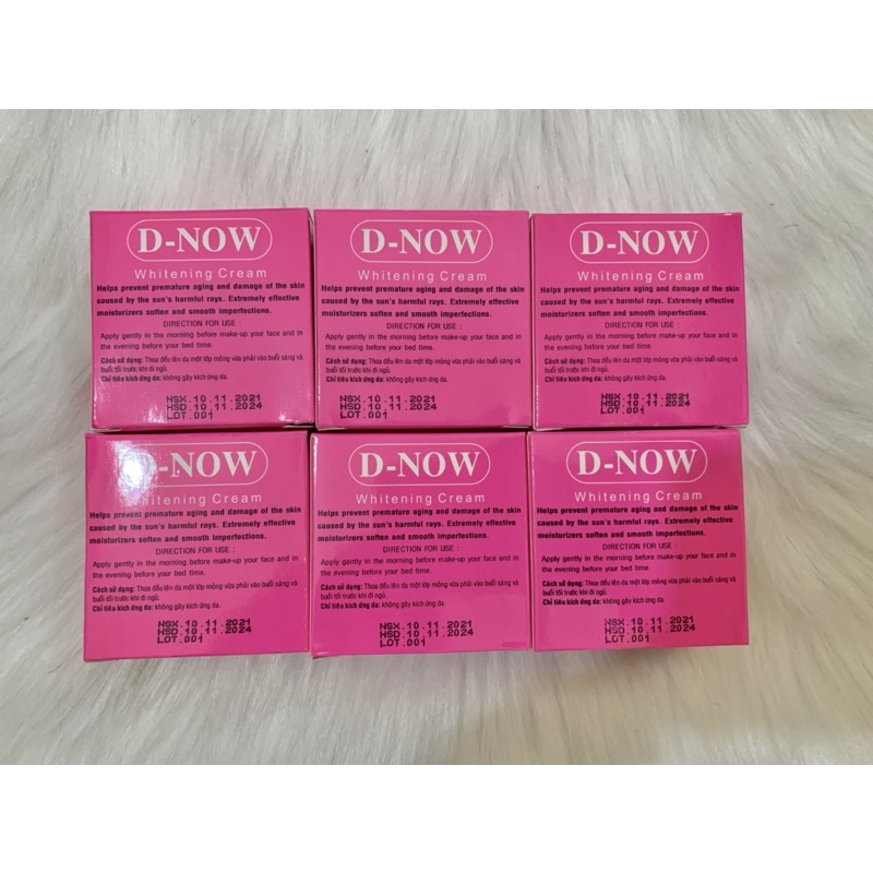 combo 6 hủ kem d-now hủ 5g