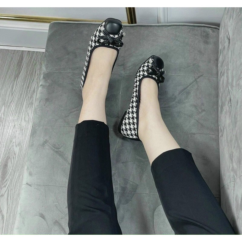 GIÀY BÚP BÊ PHỐI NƠ