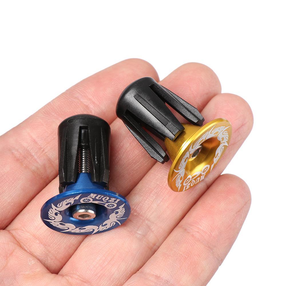 MAYSHOW Bộ 2 Nút Khóa Tay Cầm Xe Đạp Leo Núi Bằng Hợp Kim Nhôm